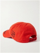 BALENCIAGA - Sony Logo-Embroidered Cotton-Twill Baseball Cap