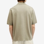 Norse Projects Men's Rollo Cotton Linen Short Sleeve Shirt in Clay