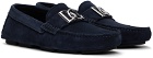 Dolce&Gabbana Navy Classic Driver Loafers
