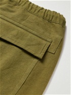 Story Mfg. - Paco Straight-Leg Organic Cotton Drawstring Trousers - Green