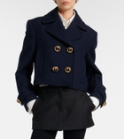 Balenciaga Double-breasted wool jacket