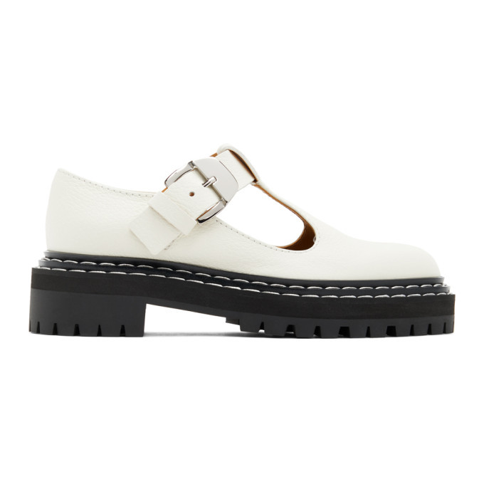 Proenza Schouler Off White T Bar Shoes Proenza Schouler