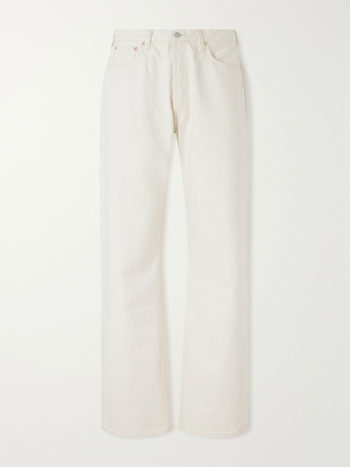 FULLCOUNT - 0105EC Straight-Leg Selvedge Jeans - Neutrals