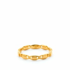 Miansai Men's Ova Ring in Gold
