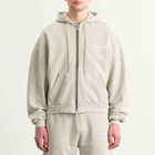 MKI Men's Uniform Zip Hoodie in Pigment Cement