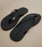 Saint Laurent Pool leather thong sandals