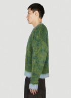 Brain Dead Marled Sweater unisex Green
