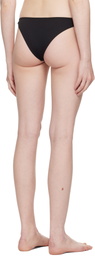 Coperni Black Flower Bikini Bottom