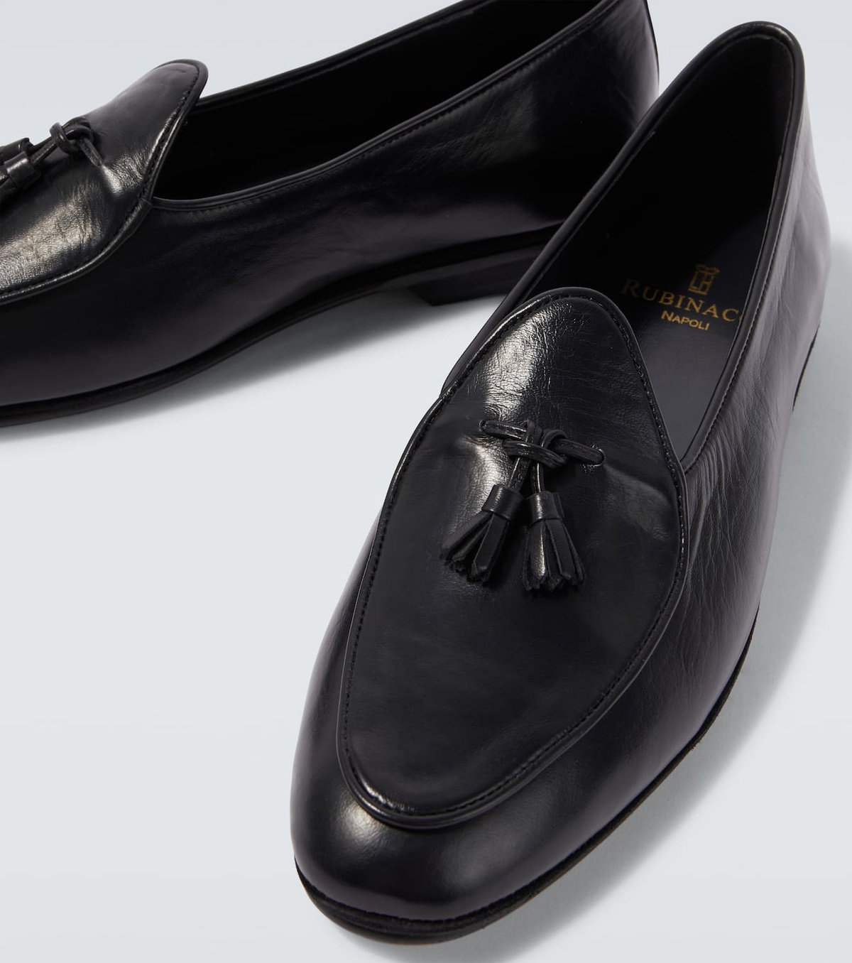 Rubinacci Marfy leather loafers