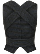 PHILOSOPHY DI LORENZO SERAFINI Houndstooth Tech Vest