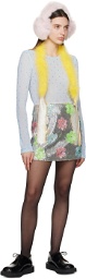 Anna Sui Multicolor Sequinned Miniskirt