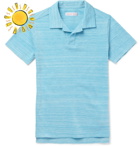 Orlebar Brown - Boys Ages 4 - 12 Freddy Cotton-Piqué Polo Shirt - Men - Azure