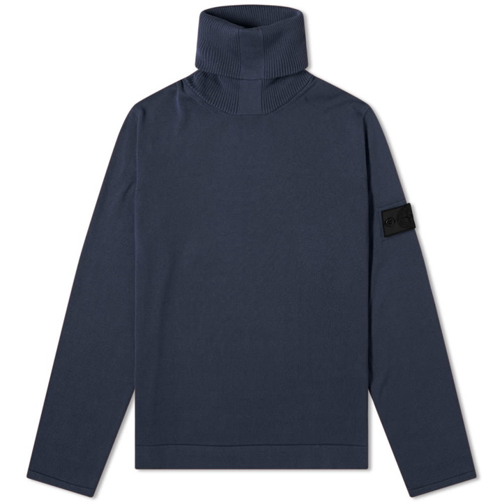 Photo: Stone Island Shadow Project Pure Cotton Roll Neck Knit