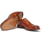 Grenson - Bert Cap-Toe Leather Oxford Shoes - Brown