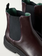 VINNY's - Officer Leather Chelsea Boots - Burgundy