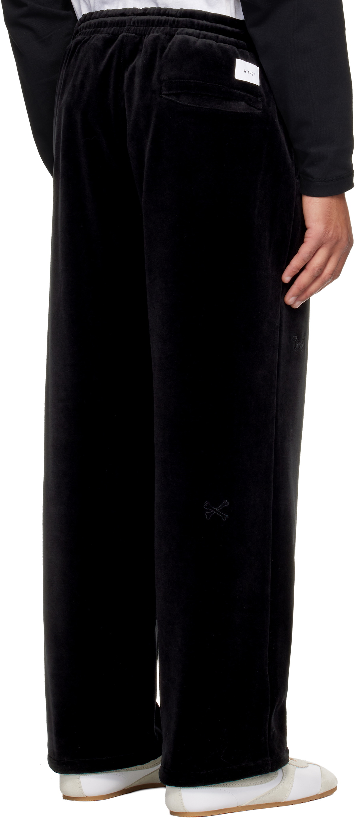 WTAPS Black Athletic Sweatpants