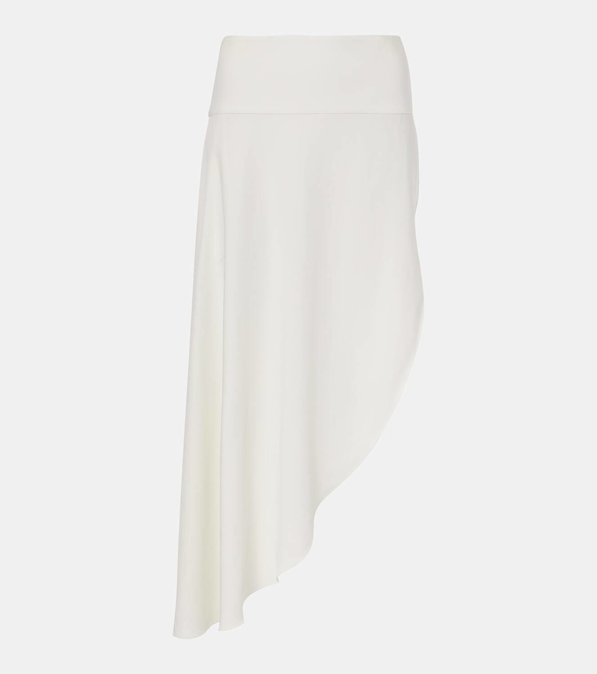 Alaïa Asymmetric midi skirt ALAÏA