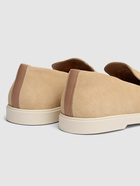 FRESCOBOL CARIOCA Miguel Suede Slip-on Sneakers