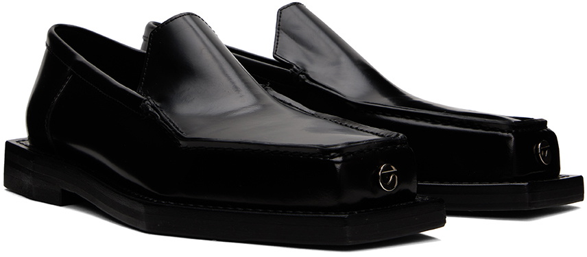 Coperni Black 3D Vector Loafers Coperni