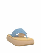 Osoi Womens Thong sandal in Blue