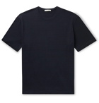 The Row - Josiah Cotton and Cashmere-Blend T-Shirt - Blue