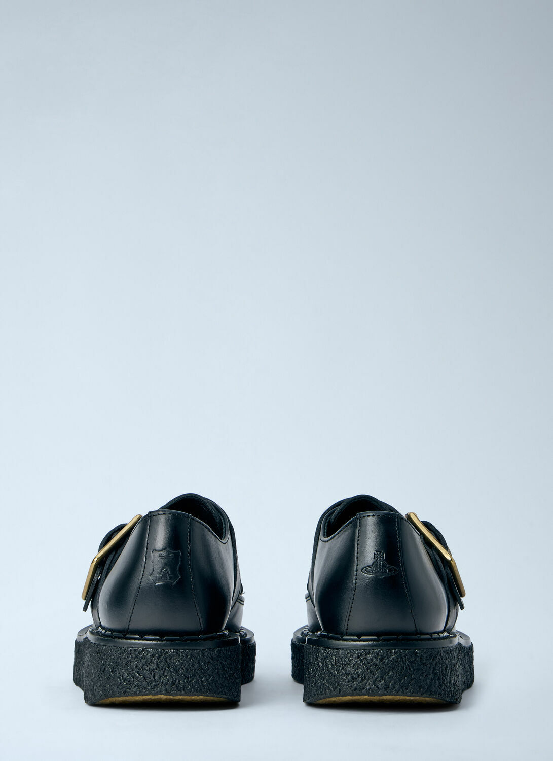 Vivienne Westwood Buckle Detail Leather Loafers