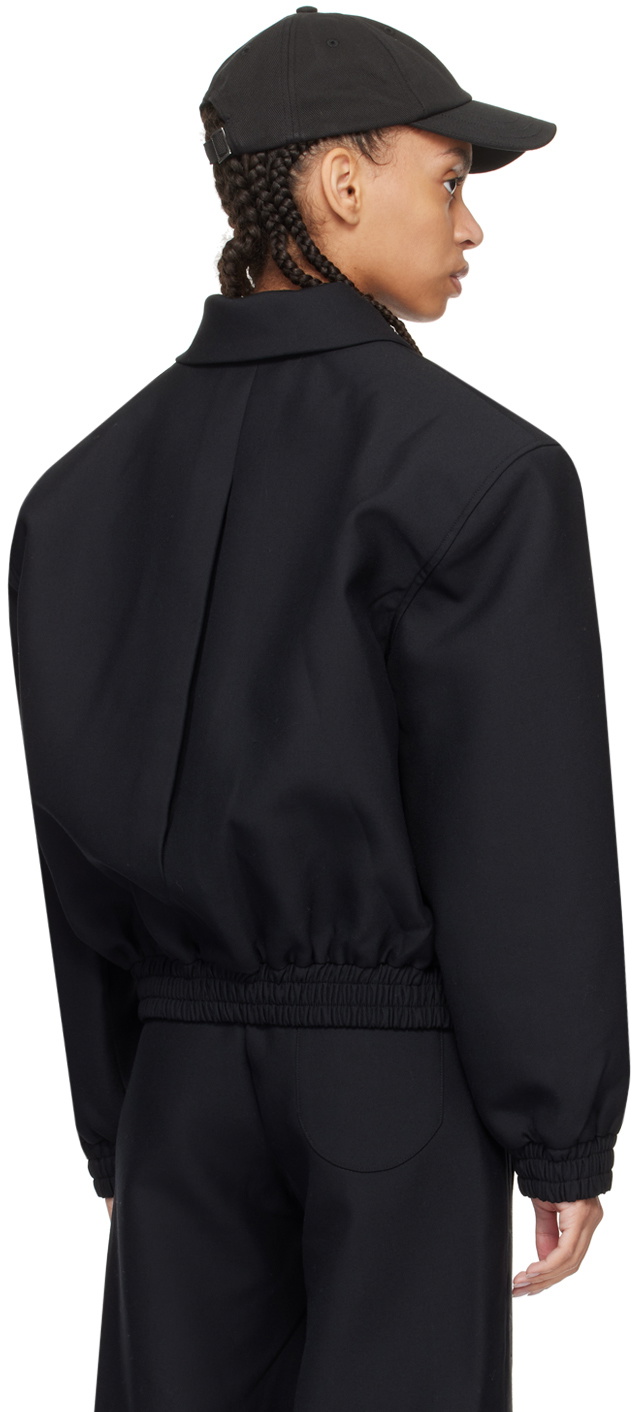 全国送料無料 Express Copy Fax SSENSE Express Copy Fax Jacket Black Exclusive ジャケット・アウター