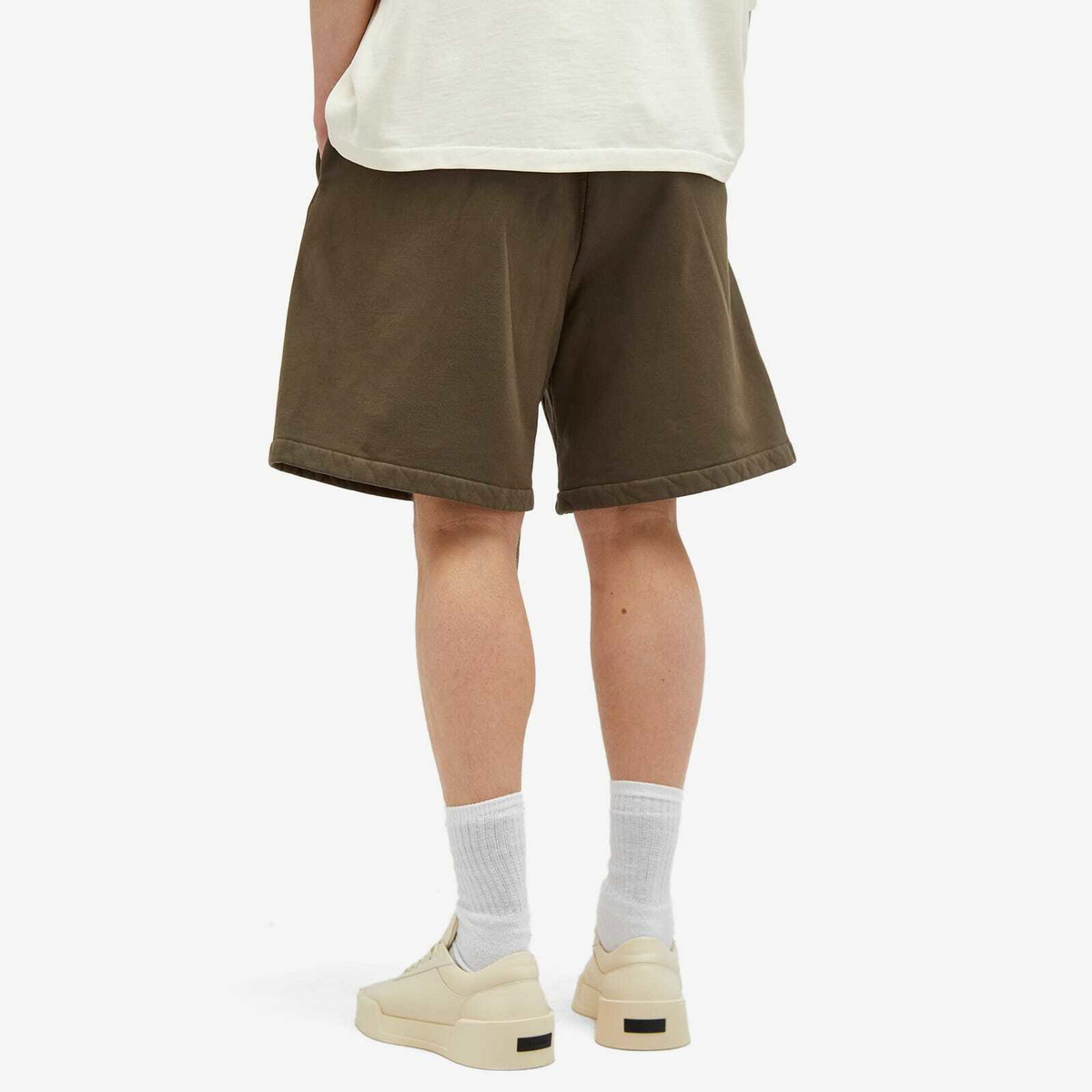 Fear of God Men's 8th Sweatshort in Olive Fear Of God