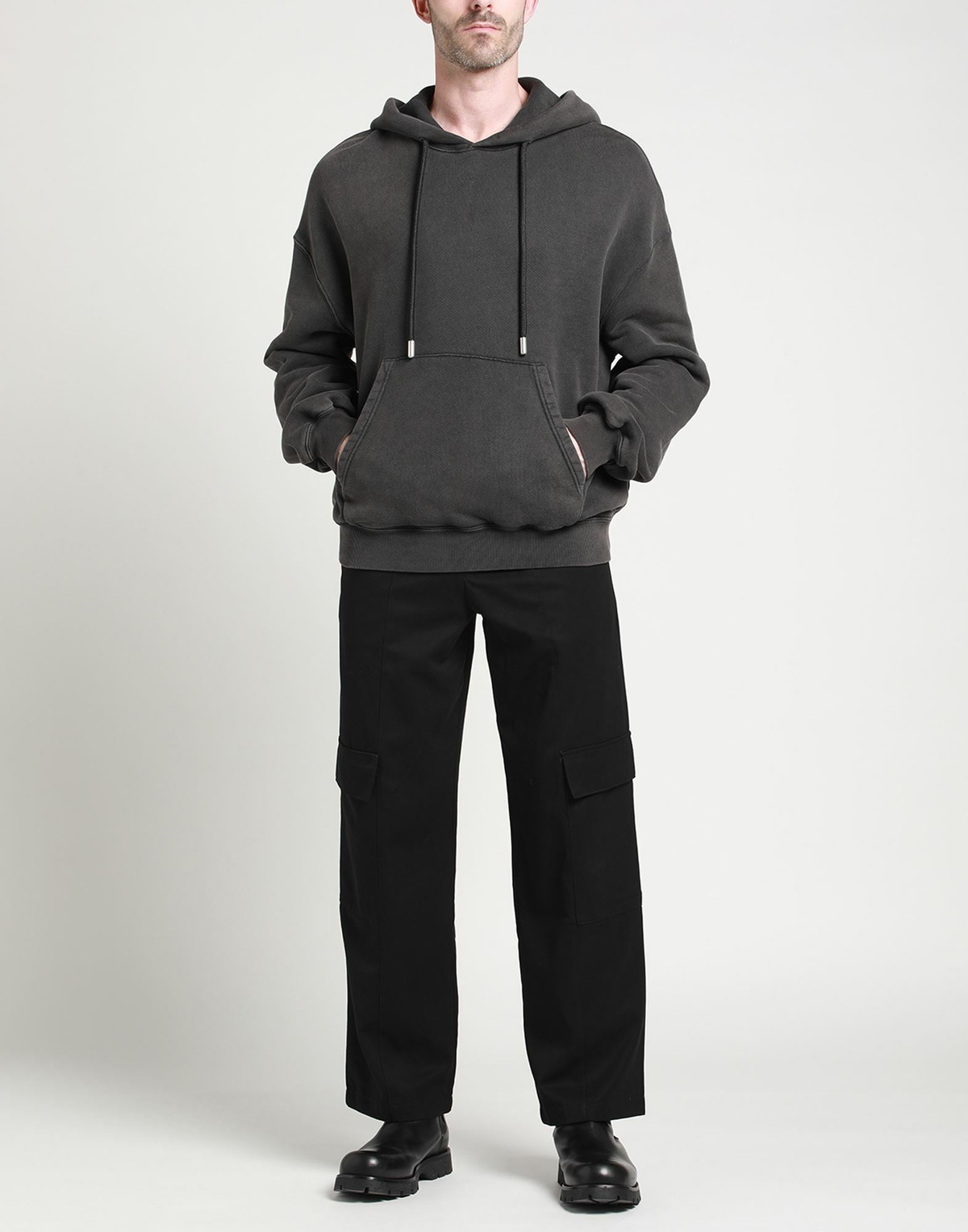 Off-white Mens Sweatshirt Charcoal