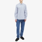 Acne Studios Men's Salo Poplin Shirt in Steel Blue