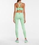 Reebok x Victoria Beckham Crossover-back logo sports bra