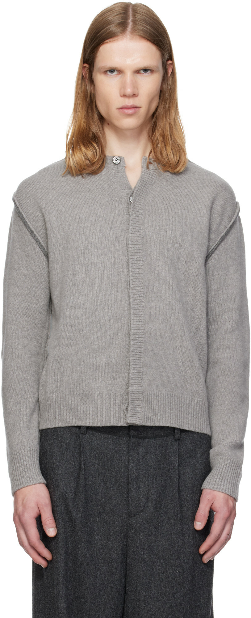 MMIC Gray Arno Cardigan