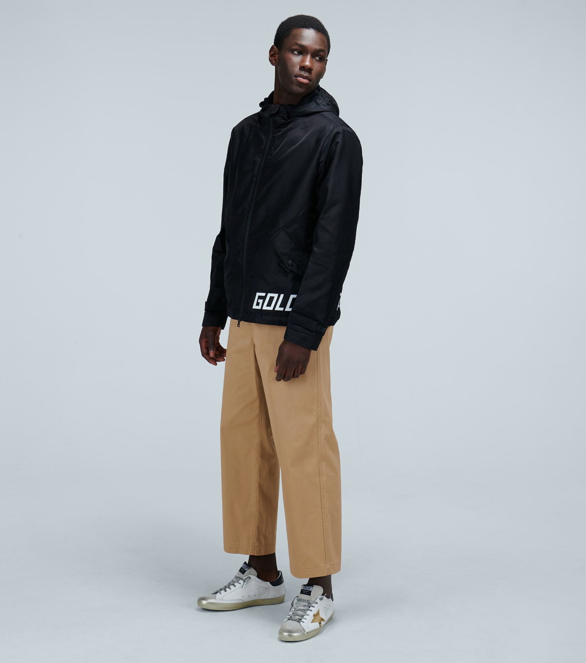 Golden Goose - Jacob windbreaker jacket with logo