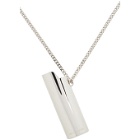 1017 ALYX 9SM Silver Lighter Case Necklace