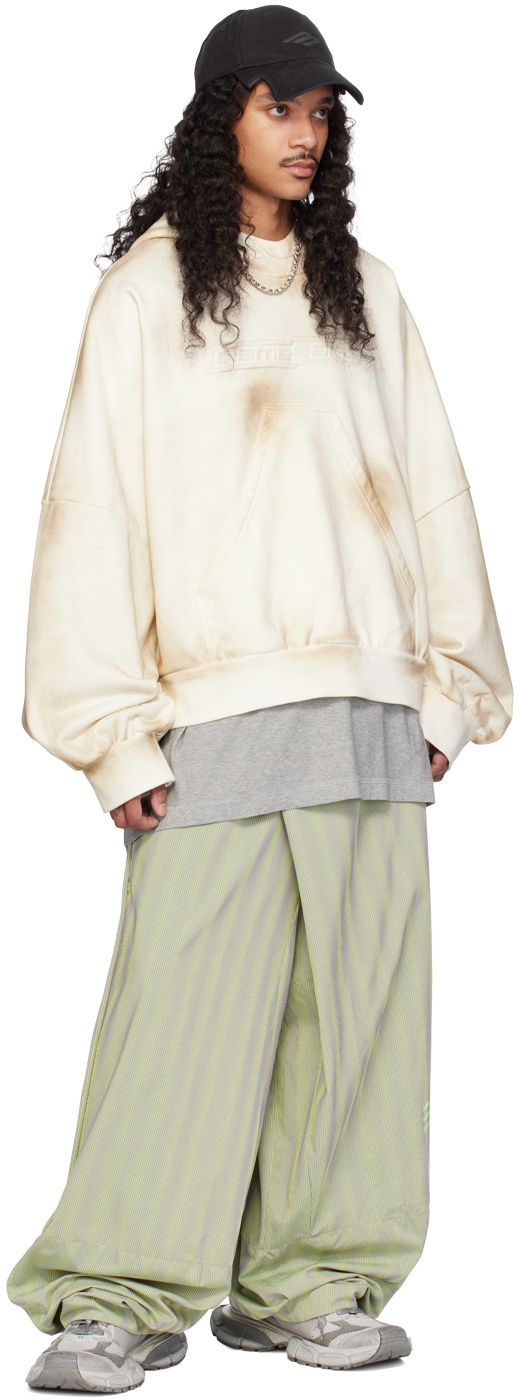 NAMESAKE Green Lamar Carrot Wide Trousers NAMESAKE