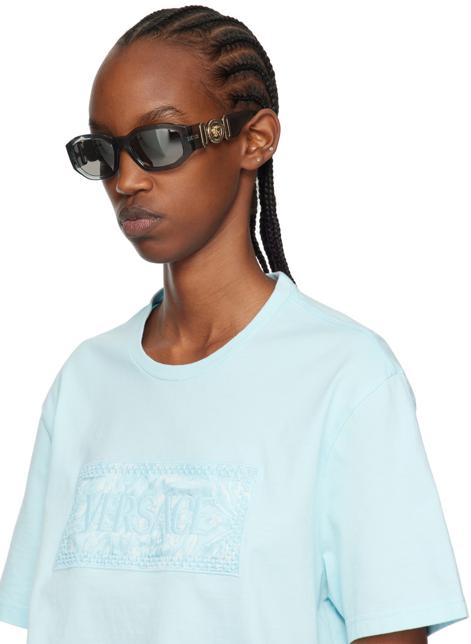 Versace Gray Medusa Biggie Sunglasses Versace display picture 1