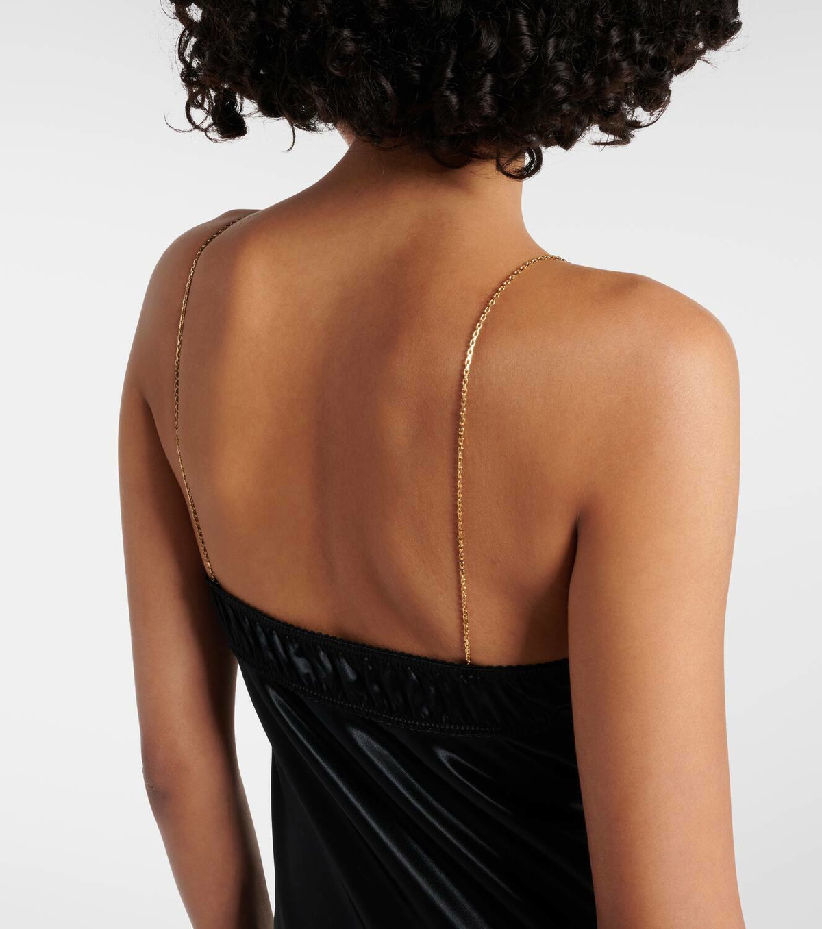 Miu Miu Embellished satin gown