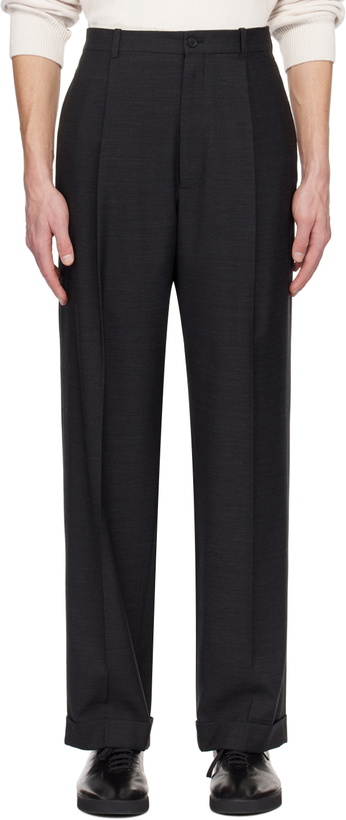 Photo: The Row Gray Keenan Trousers