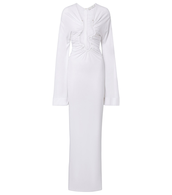 Photo: Christopher Esber Salacia ruched maxi dress