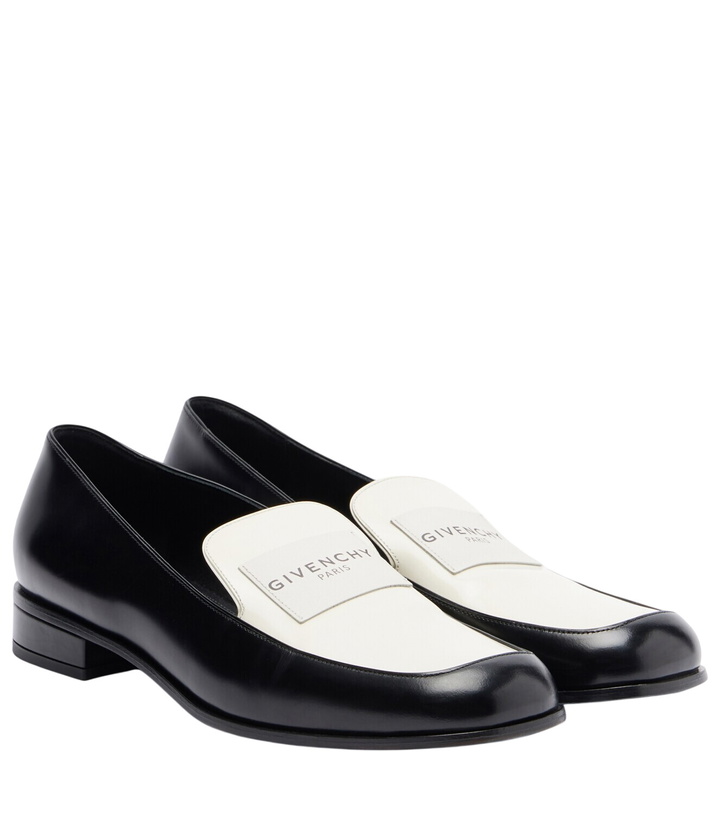 Photo: Givenchy Label leather loafers