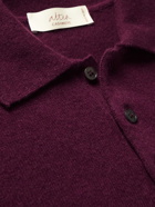 Altea - Cashmere Polo Shirt - Burgundy