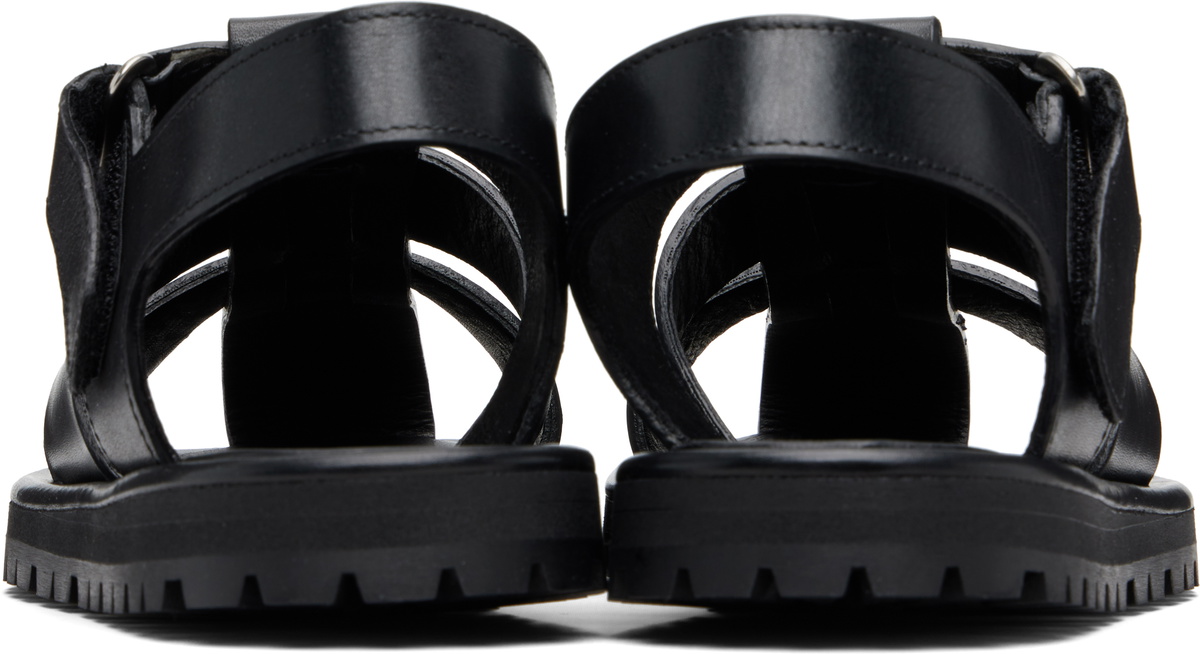 Studio Nicholson Black Sandom Sandals