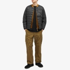 Taion Men's Mountain Crew Neck Light Down Jacket in Black
