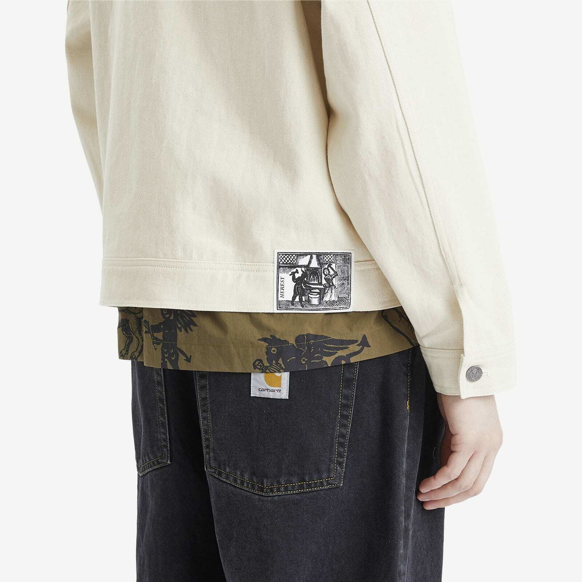 Heresy Men's Rogue Jacket in Ecru