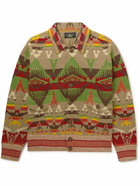 RRL - Intarsia Wool and Cashmere-Blend Cardigan - Multi