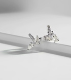 Repossi Serti Sur Vide 18kt white gold single ear cuff with diamonds