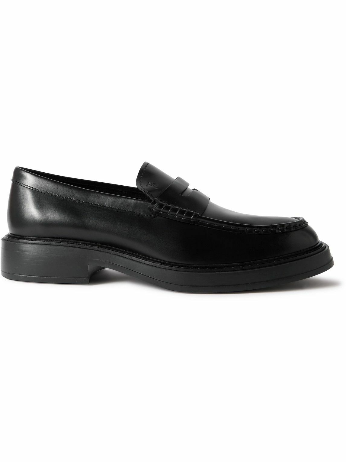 Tod's - Logo-Debossed Leather Penny Loafers - Black Tod's