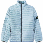 Stone Island Men's Lightweight Down Jacket in Mid Blue