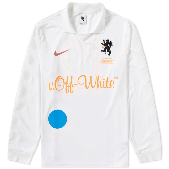 Photo: Nike x Off-White Football Home Jersey