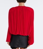 Magda Butrym Gathered top